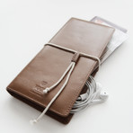 Boussole Travel Wallet // Tan