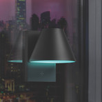 Hellonite // Wireless Solar Lamp for Window (Black)