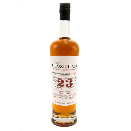 23 Year Port Pipe Finish Scotch Whisky