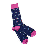 Luxury Super Soft Bamboo Socks // Pack of 3 // Sharks + Penguins