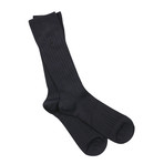 Luxury Super Soft Bamboo Socks // Pack of 3 // Black + Dark Brown