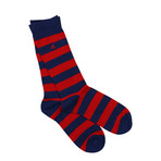 Luxury Super Soft Bamboo Socks // Pack of 3 // Multicolor Stripes