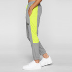 Wind-Tek Vented Joggers // Gray + Safety (Small)