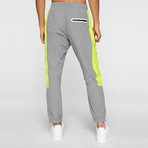 Wind-Tek Vented Joggers // Gray + Safety (Small)