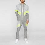 Relay Joggers // Gray + Safety (Small)