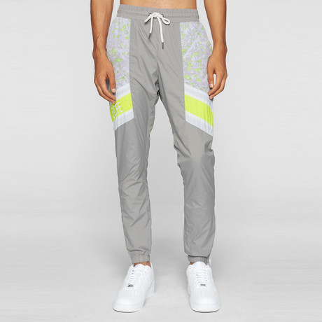 Relay Joggers // Gray + Safety (Small)