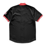 Infield Jersey // Black + Red (Small)