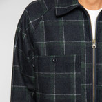 Tartan Jacket // Navy (Small)