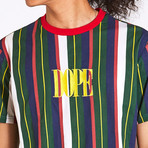 Heritage Stripe Tee // Multi (Small)