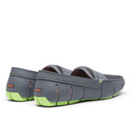 Penny Loafer // Gray + Green (US: 11)