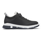 City Hiker Low // Black + White (US: 11)