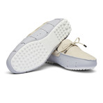 Braided Lace Lux Loafer Nubuck // Alloy + Pristine (US: 9)