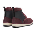 Motion Wing Tip Boot // Cabernet + Gray + Black (US: 10)