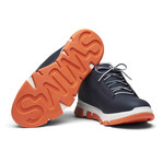 City Hiker Low // Navy + White + Orange (US: 9)