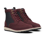 Motion Wing Tip Boot // Cabernet + Gray + Black (US: 10)