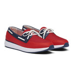 Breeze Wave Boat // Red Alert + Navy (US: 7)