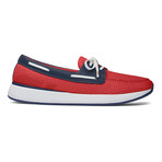 Breeze Wave Boat // Red Alert + Navy (US: 7)