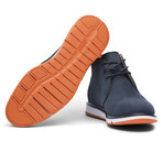 Motion Chukka // Navy + Orange (US: 10)