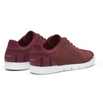 Breeze Tennis Knit // Cabernet + White (US: 8)