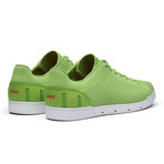 Breeze Tennis Knit // Acid Green + White (US: 9)