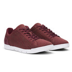 Breeze Tennis Knit // Cabernet + White (US: 8)