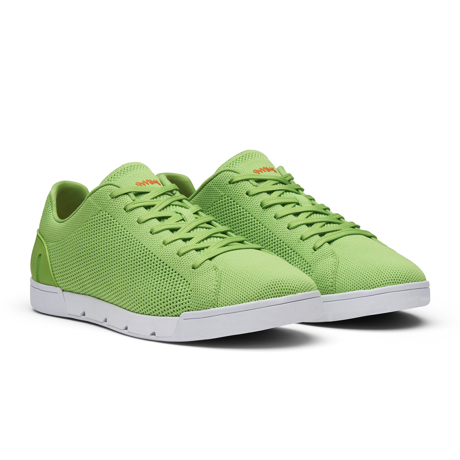 Breeze Tennis Knit // Acid Green + White (US: 8) - SWIMS - Touch of Modern