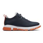 City Hiker Low // Navy + White + Orange (US: 9)