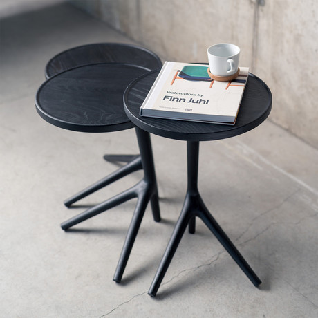 Tripod Table // Charcoal Ash (Tall)