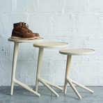 Tripod Table // White Ash (Tall)