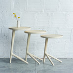 Tripod Table // White Ash (Tall)