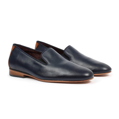 Jack's Andre // Two Tone Slip-on Dress Shoes // Navy (US: 6)