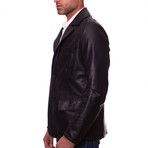 Orlando Blazer Leather Jacket // Black (Euro: 46)