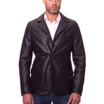 Orlando Blazer Leather Jacket // Black (Euro: 50)