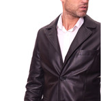 Orlando Blazer Leather Jacket // Black (Euro: 54)