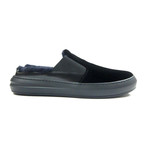 Salvatore Ferragamo // Douglas Backless Slip-On // Black (US: 9)