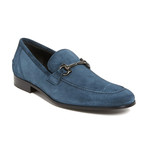 Salvatore Ferragamo // Tapas Loafer // Blue (US: 7.5)