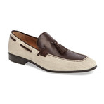 Salvatore Ferragamo // Faggio Loafer // Tan + Brown (US: 8.5)