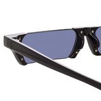 Marcelo Burlon // Unisex 2C1 Sunglasses // Black + Gray