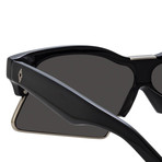 Marcelo Burlon // Unisex 3C1 Sunglasses // Black + Silver