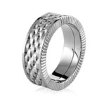 Rolex Design Ring // Cobalt + Chromo (7.5)
