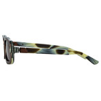 Y/Project // Unisex 6C2 Sunglasses // Bone + Brown