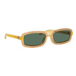 Y/Project // Unisex 6C4 Sunglasses // Mustard + Rose Gold + Gray