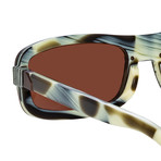 Y/Project // Unisex 6C2 Sunglasses // Bone + Brown