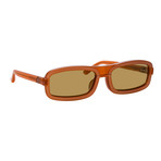 Y/Project // Unisex 6C3 Sunglasses // Amber + Matte Brown + Solid Khaki