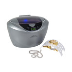 Sparkle Spa Pro // Personal Ultrasonic Jewelry Cleaner (Black)