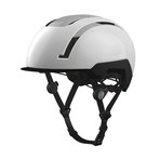SafeSound Smart Urban Cycling Helmet // White (Small)