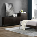 Cypress 6 Drawer Double Dresser