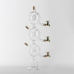 Decanter // Triple Decanter with Fruit