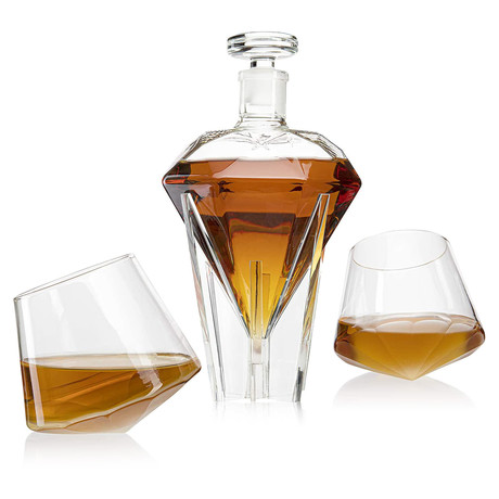 Diamond Decanter Set