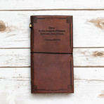 Handmade Leather Journal // Tennessee William's Traveler's Journal